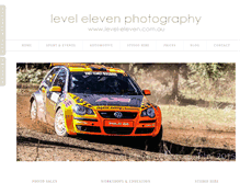 Tablet Screenshot of level11photography.com.au